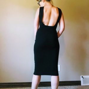 ASOS Backless Midi Dress